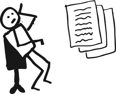 Frustrated student
